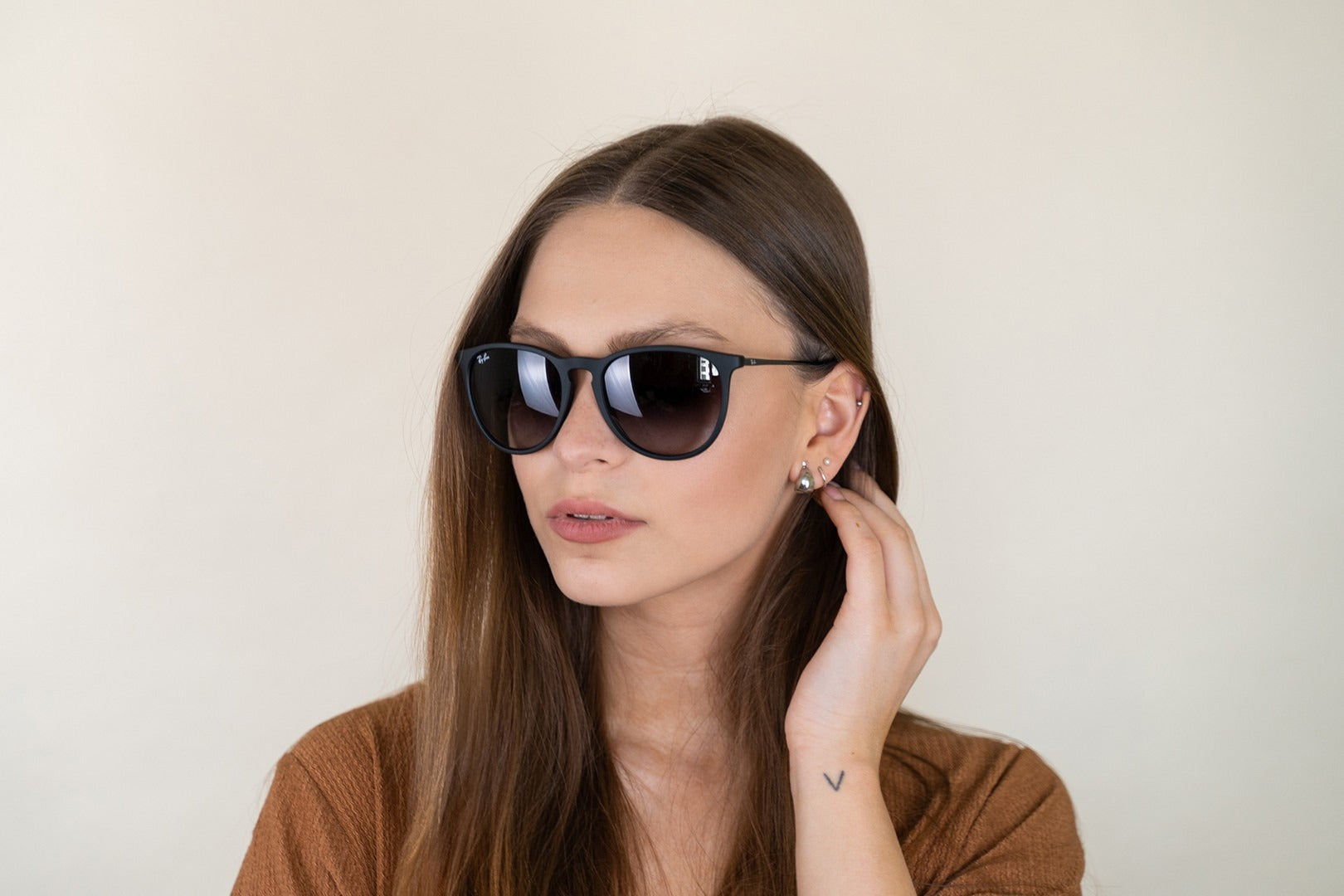 RAYBAN RB4171 ERIKA 622/8G 54 SUNGLASSES