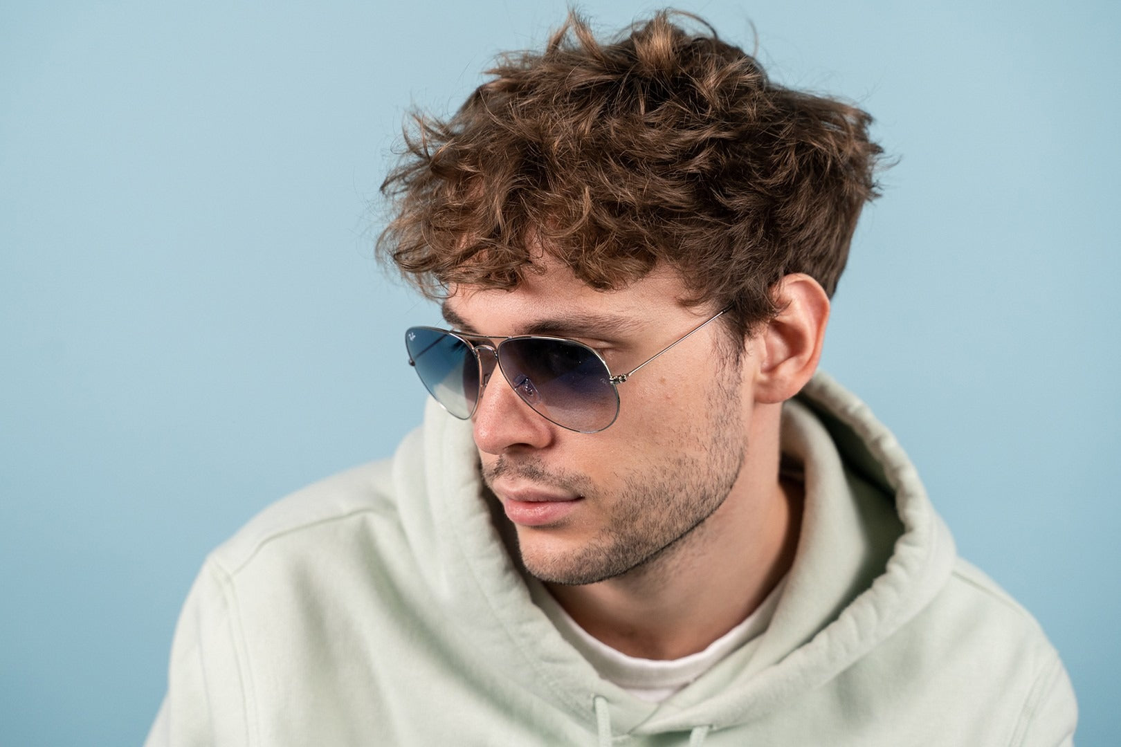 RAYBAN RB3025 AVIATOR 003 3F 55 SUNGLASSES