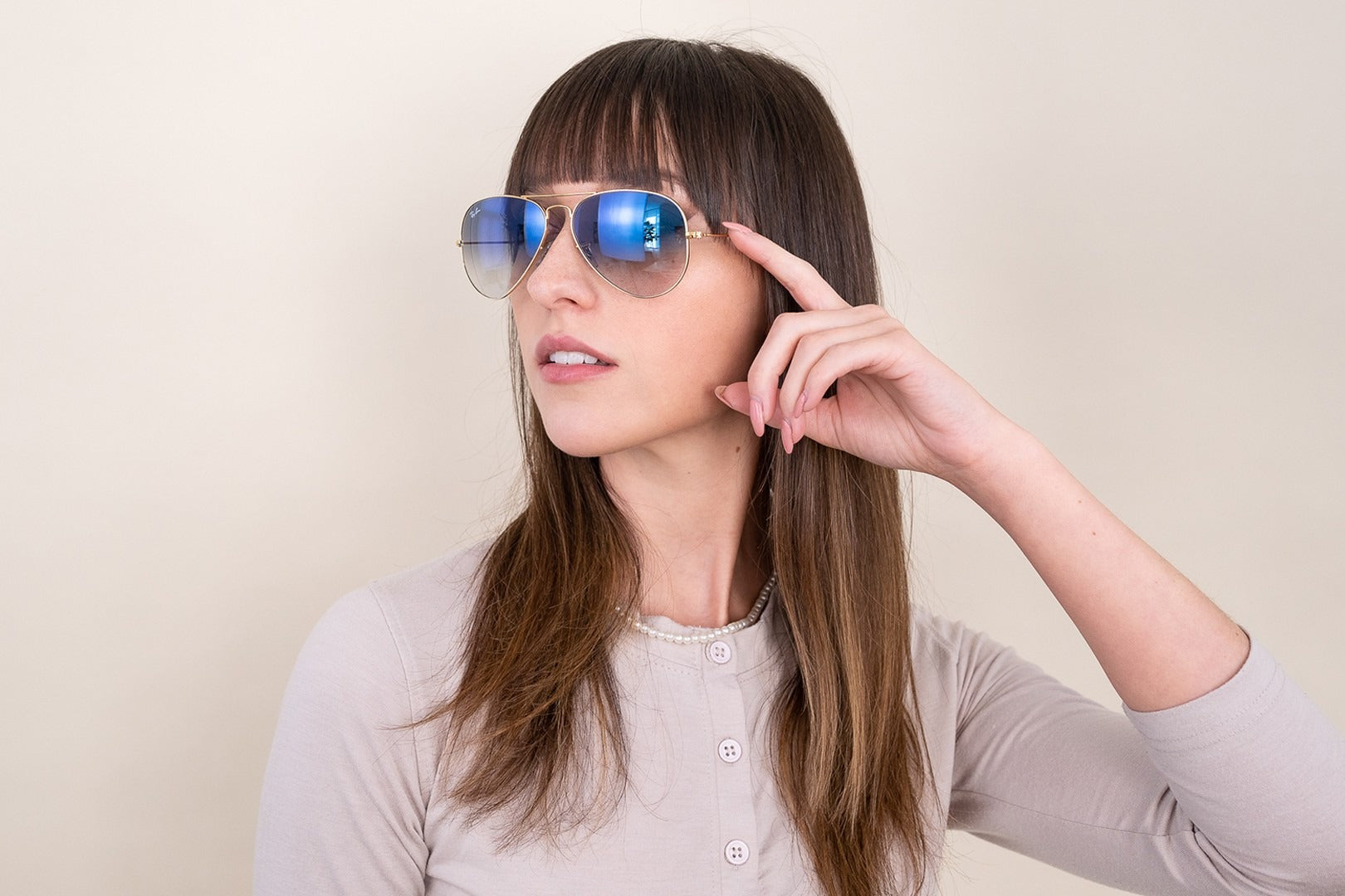 RAYBAN RB3025 AVIATOR 001 3F 62 SUNGLASSES