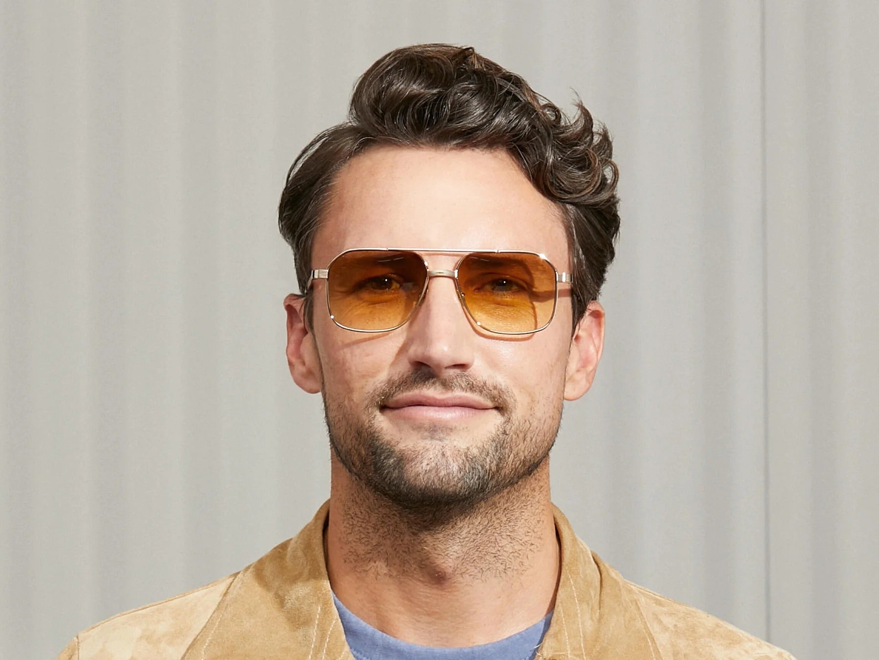 MOSCOT MINGLE SUN GOLD 57 SUNGLASSES
