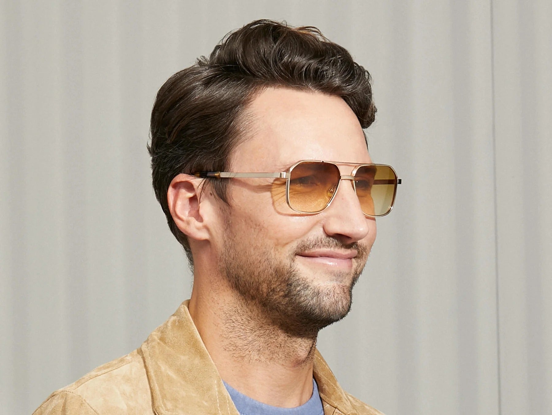 MOSCOT MINGLE SUN GOLD 57 SUNGLASSES