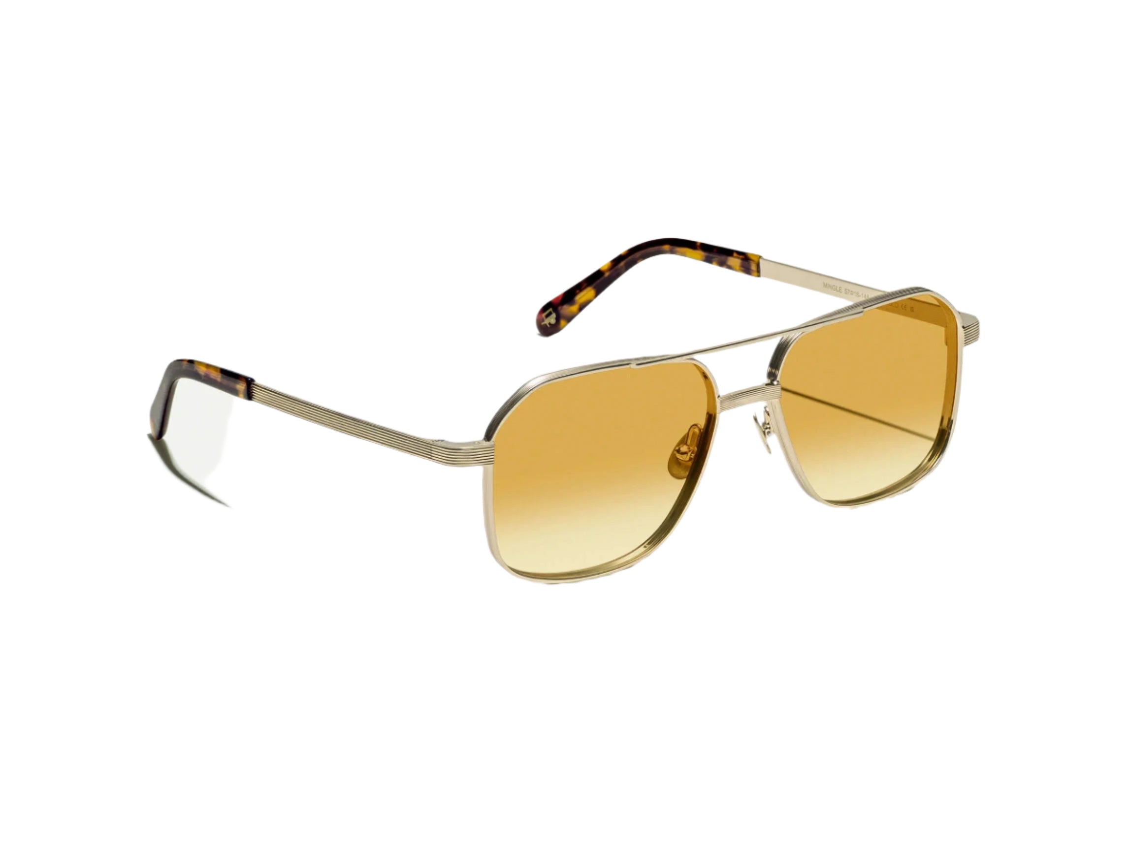 MOSCOT MINGLE SUN GOLD 57 SUNGLASSES