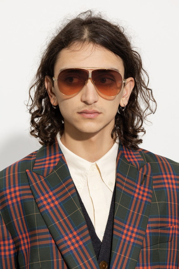 VALENTINO VLS100D XVI GLD 64 SUNGLASSES