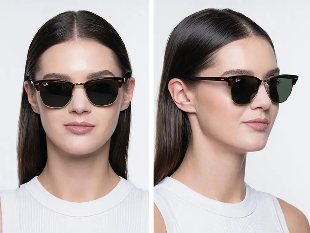 RAYBAN RB3016 CLUBMASTER W0366 51 SUNGLASSES