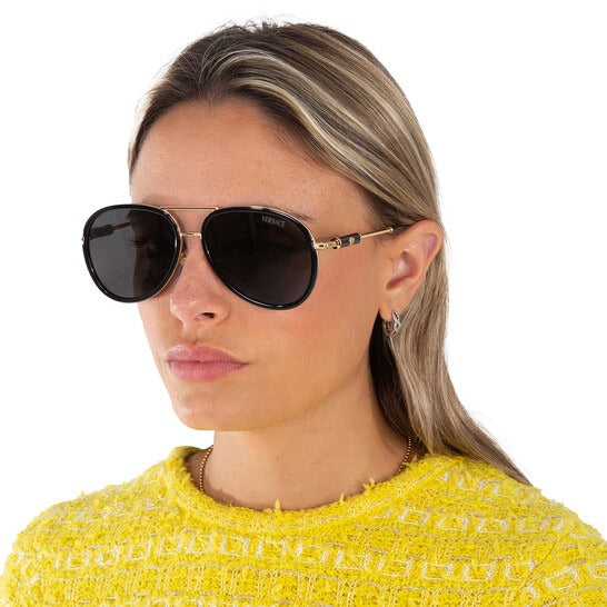 VERSACE VE2260 100287 60 SUNGLASSES