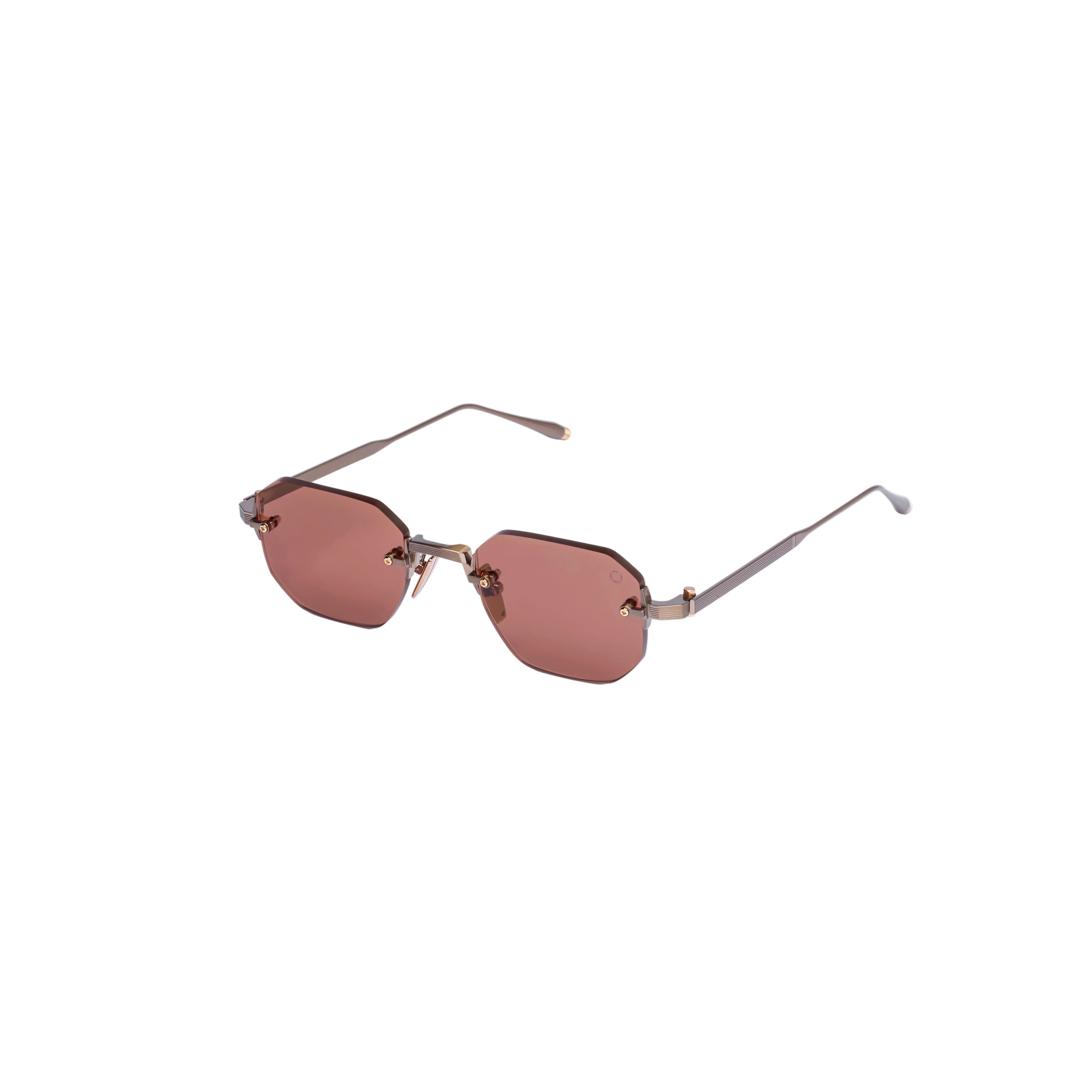 AKONI AKS308B GLD GLD 47 SUNGLASSES