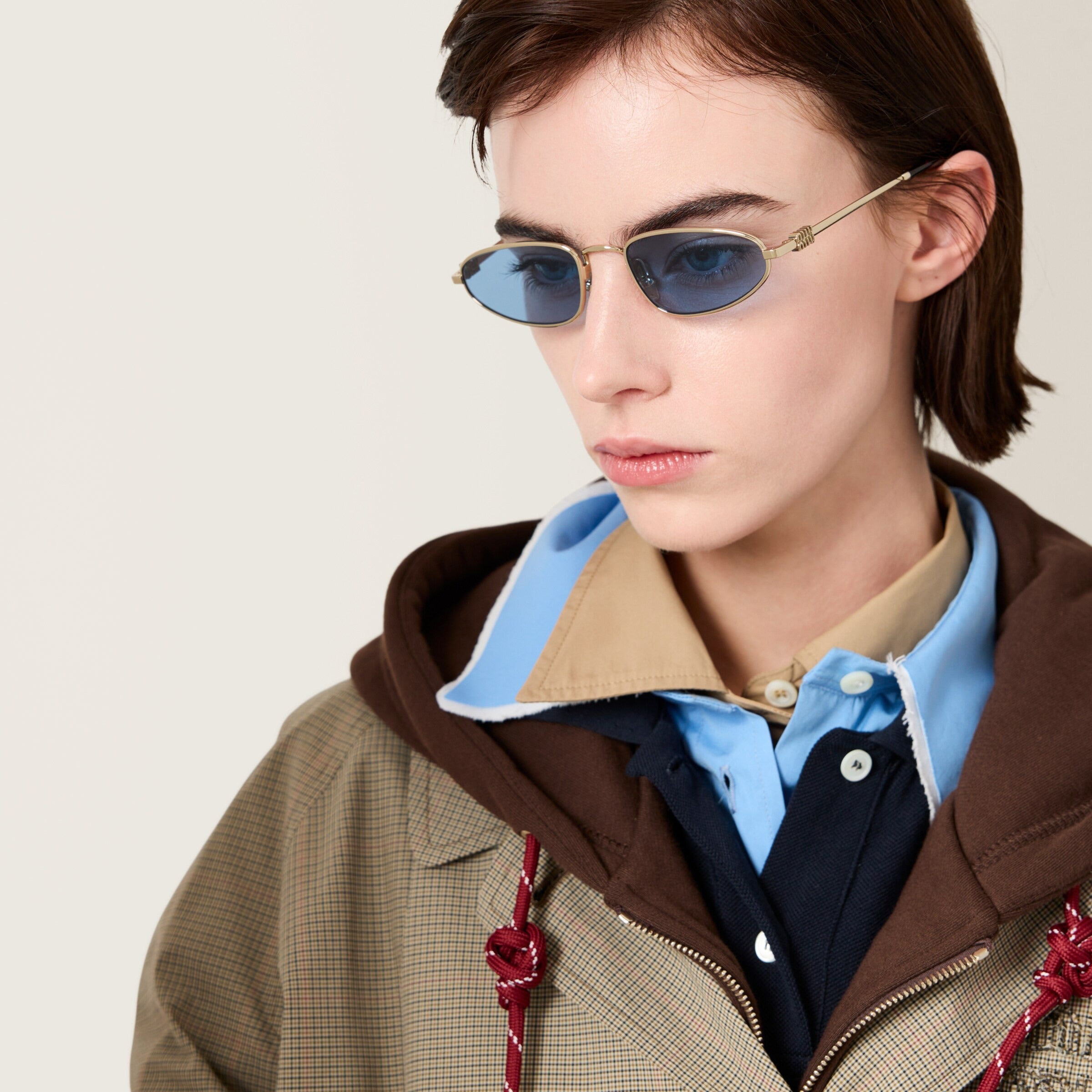 MIU MIU MUA52S ZVN4I0 52 SUNGLASSES