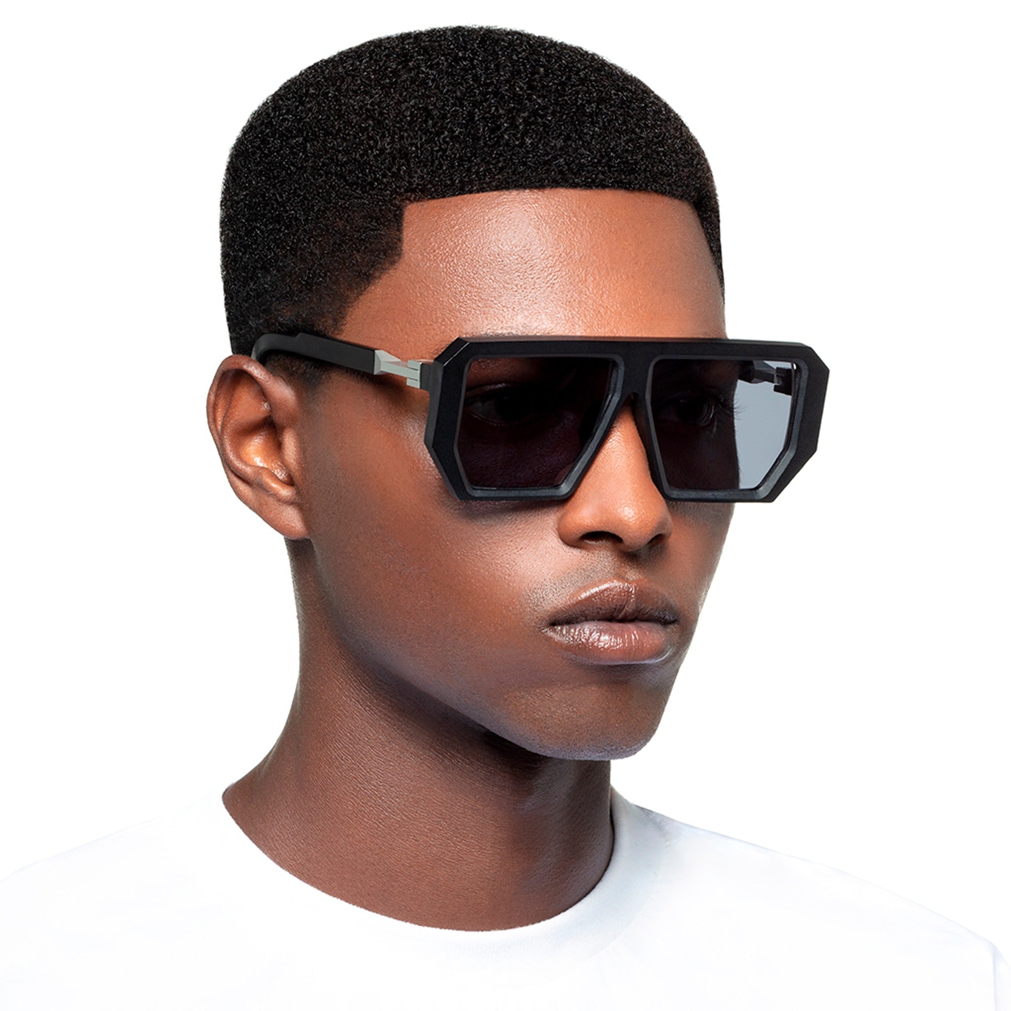 VAVA BL0033 BLACK LABEL BLACK MATTE 56 SUNGLASSES
