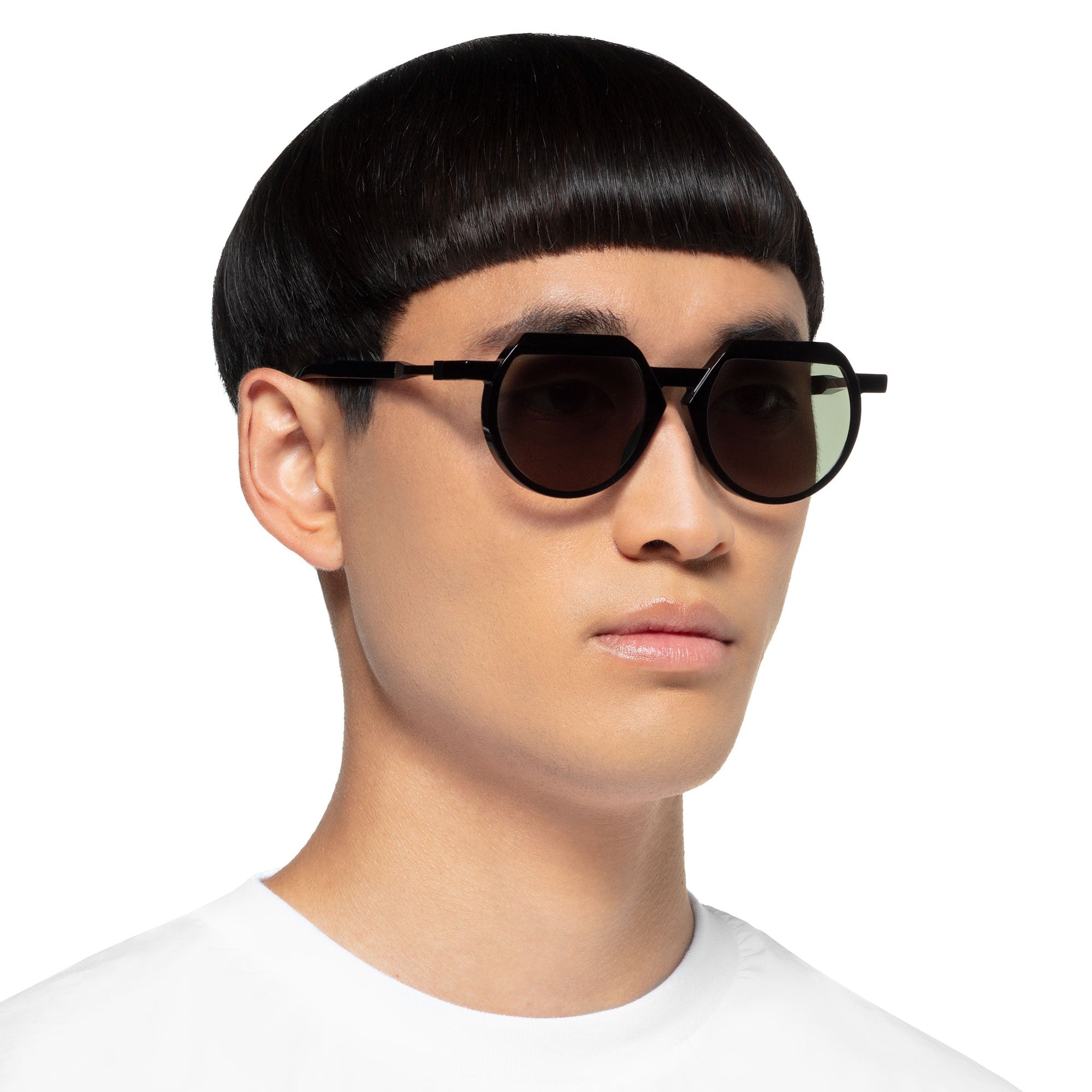 VAVA WL0049 WHITE LABEL BLACK 50 SUNGLASSES