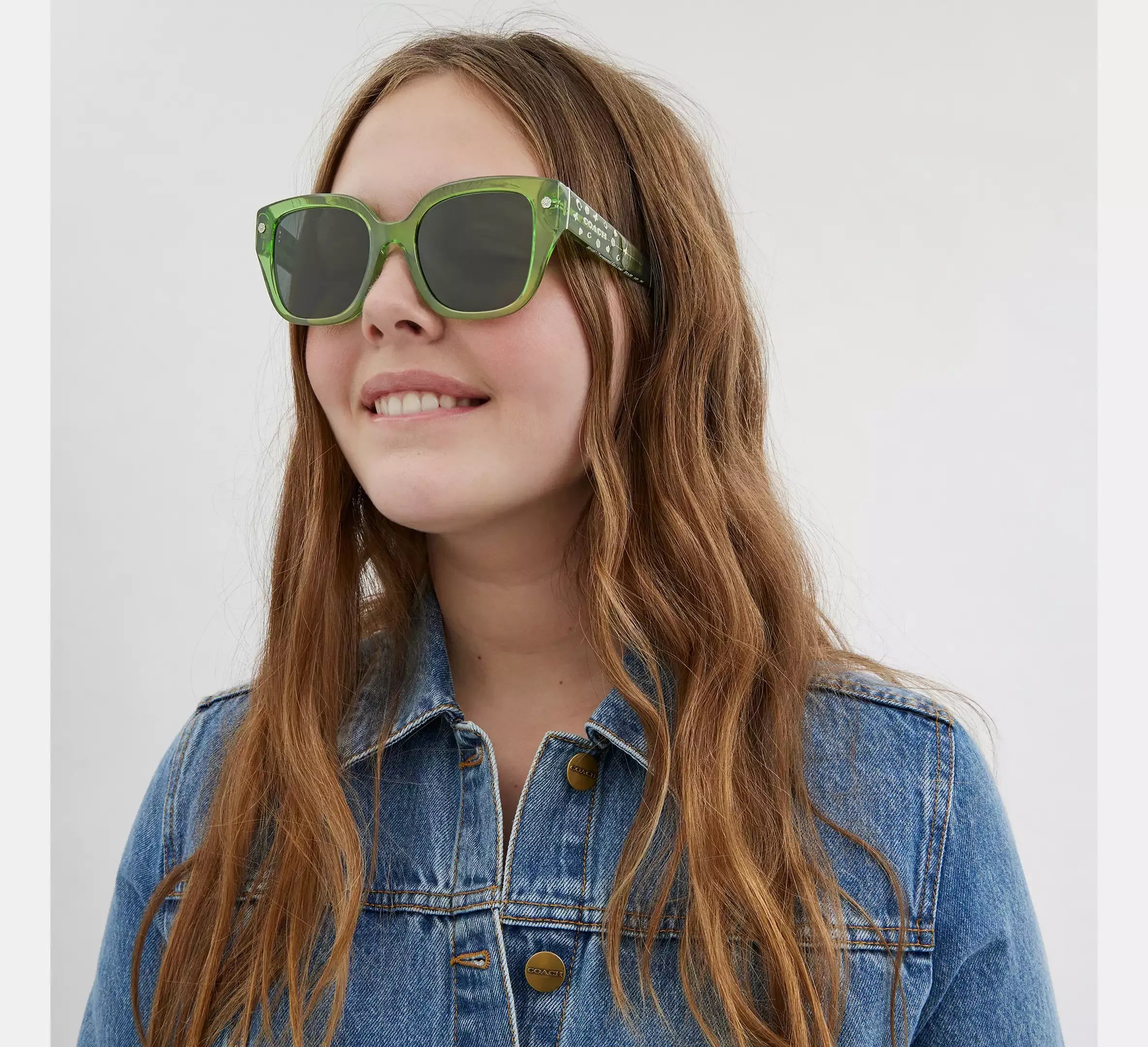 COACH HC8392U CR611 581087 53 SUNGLASSES