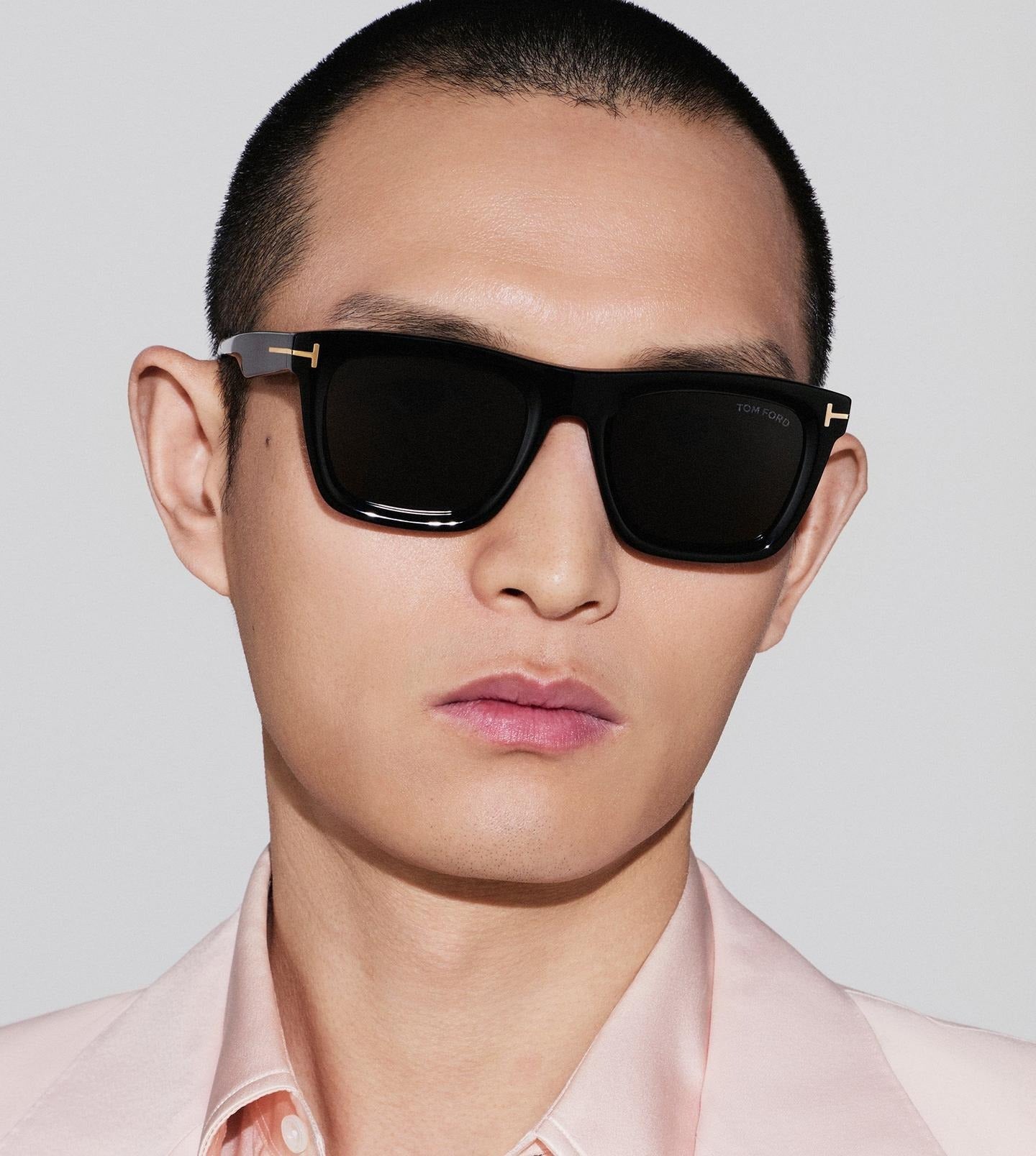 TOM FORD TF1207 LELIO 01A 52 SUNGLASSES
