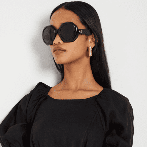 GUCCI GG1242S 001 57 SUNGLASSES