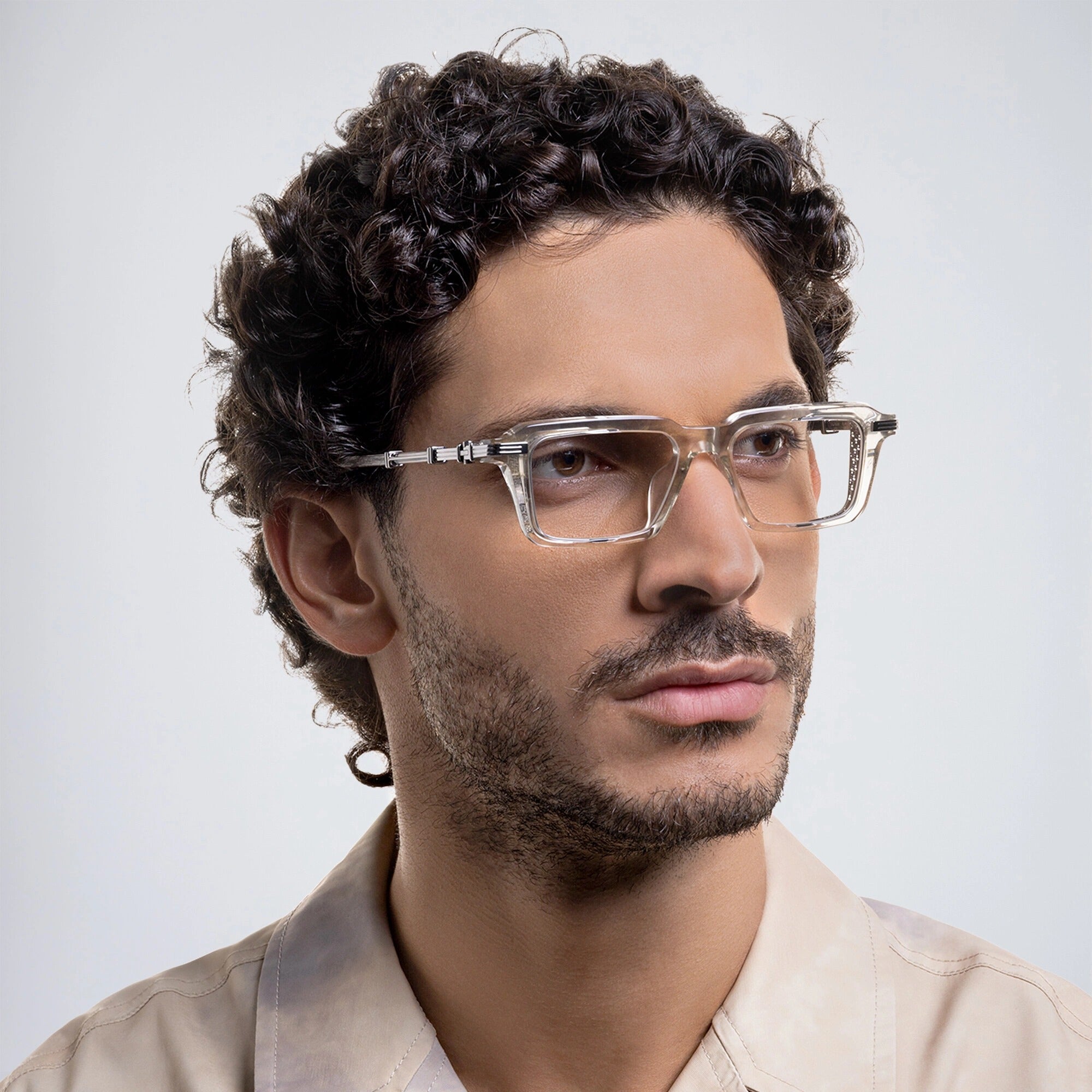 BALMAIN PARIS BPX132C LEGION III GRY PLD 50 FRAME