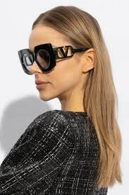 VALENTINO VLS127C V-SOUL GRN GLD 53 SUNGLASSES