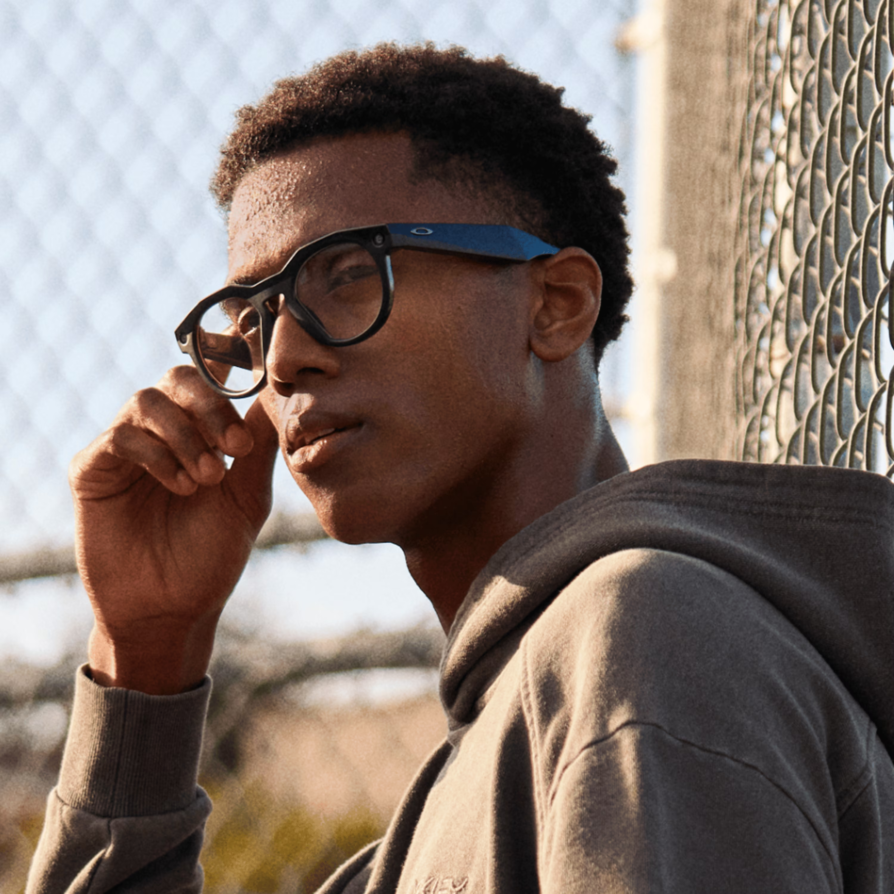 OAKLEY OW8002 HSTN 07 51 META SUNGLASSES