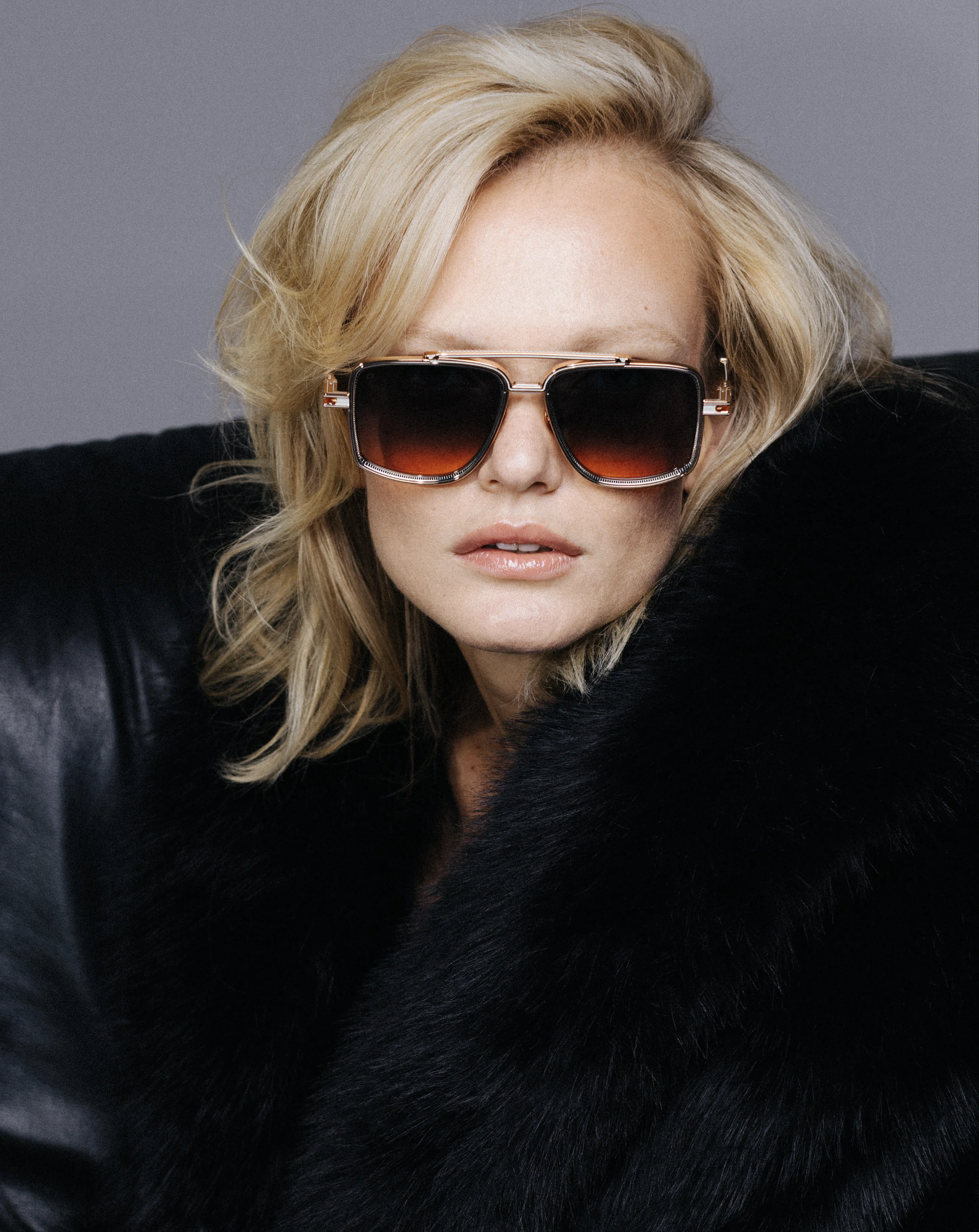 T HENRI MULSANNE 66/199 MMB 57 SUNGLASSES