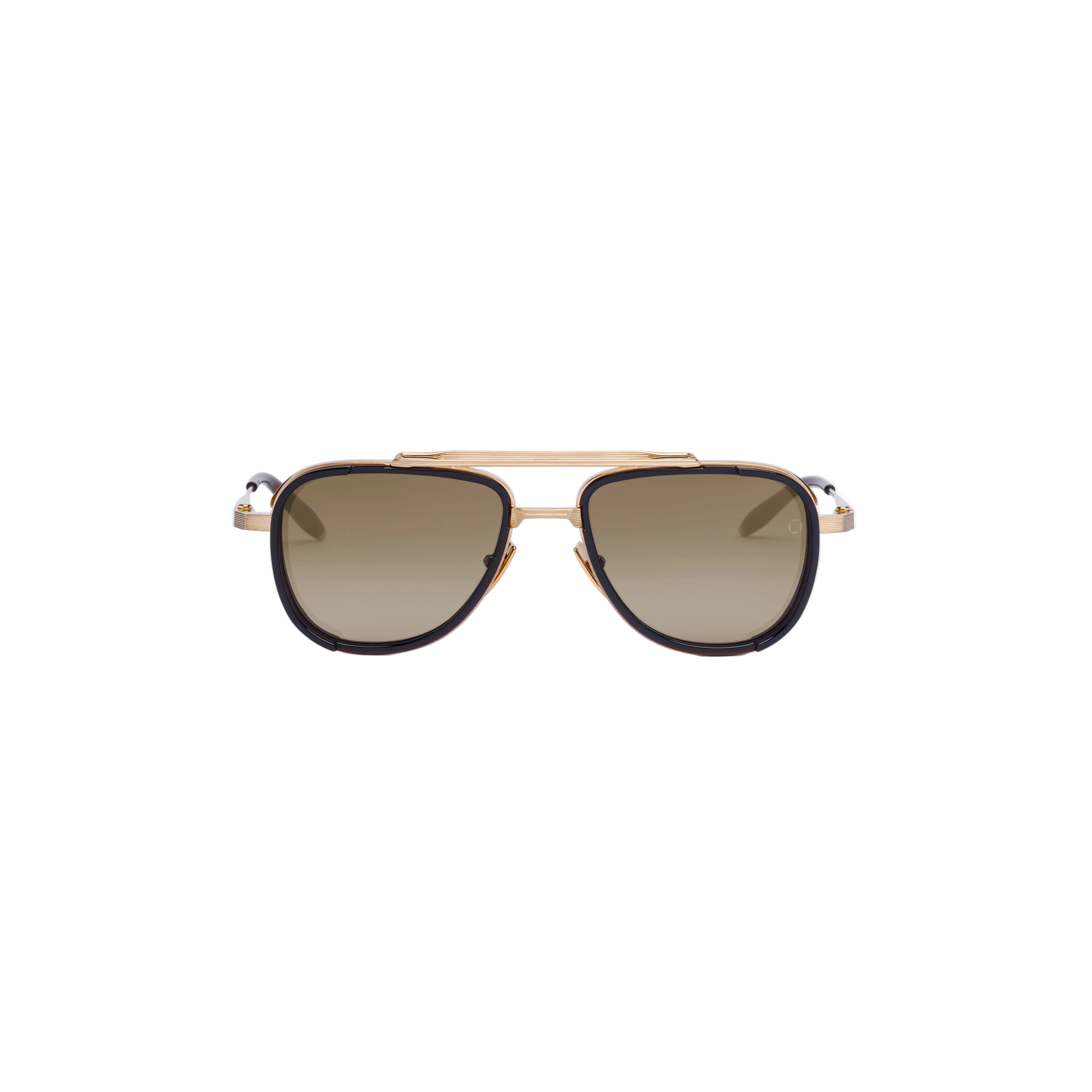 AKONI AKS525C GLD BRN 54 SUNGLASSES