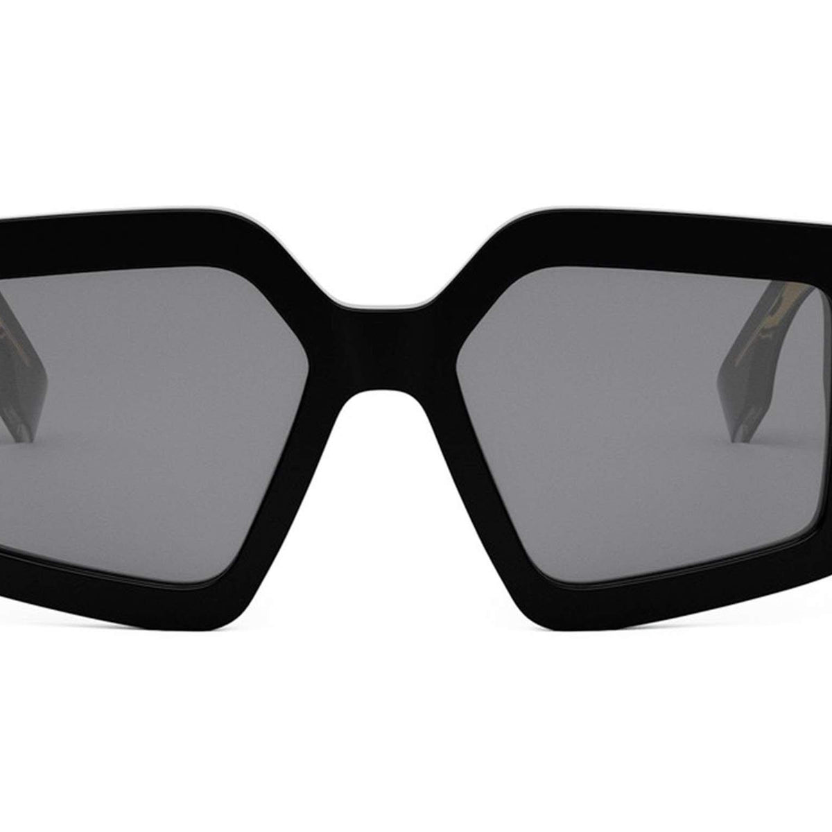 NEW FENDI FE40162F 01A BLACK SUNGLASSES WOMEN FENDI Fendi NEW FE40162F 01A GEOMETRIC WOMEN SUNGLASSES FENDI  main image 2