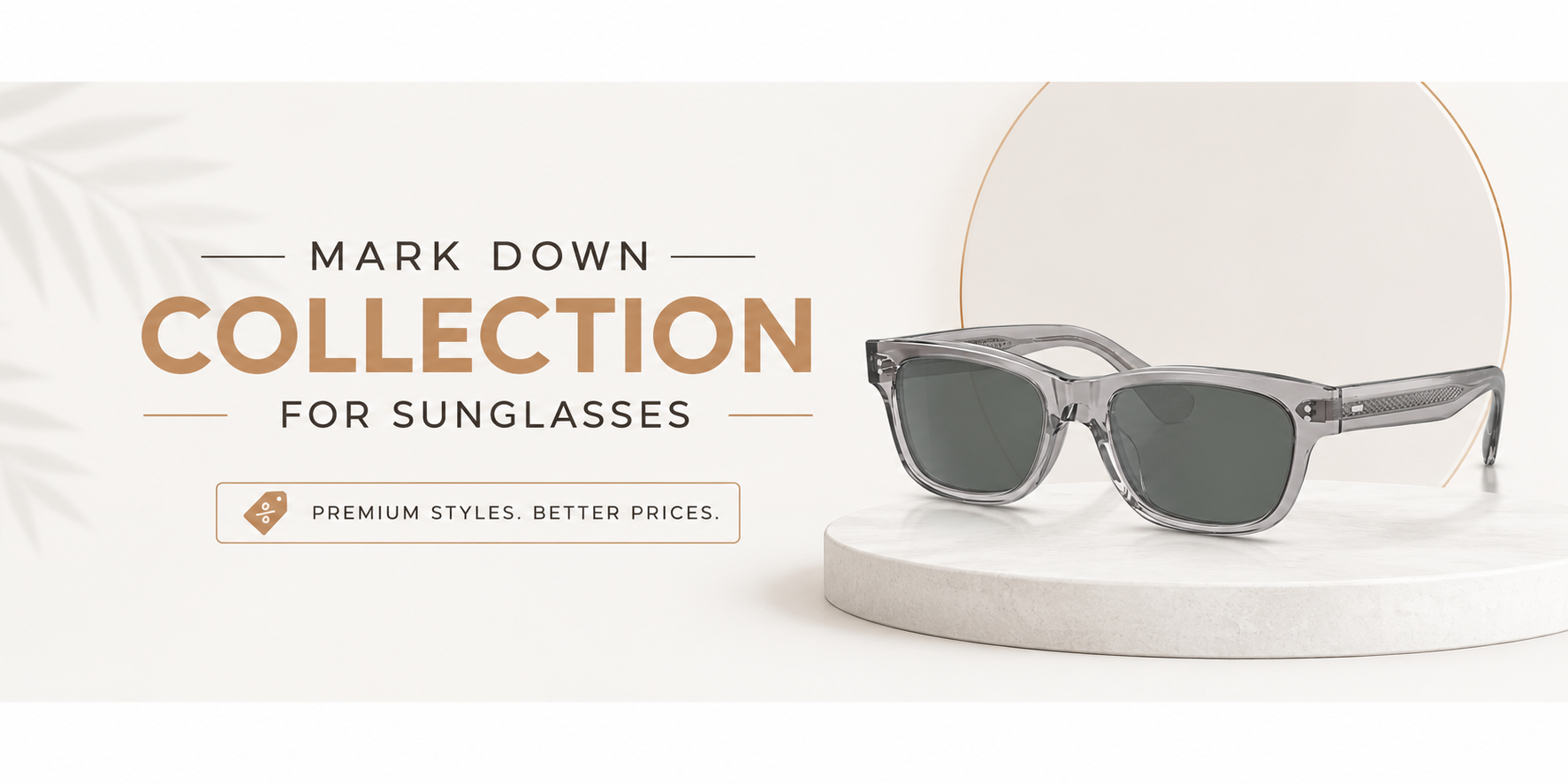 Mark Down Collection For Sunglasses