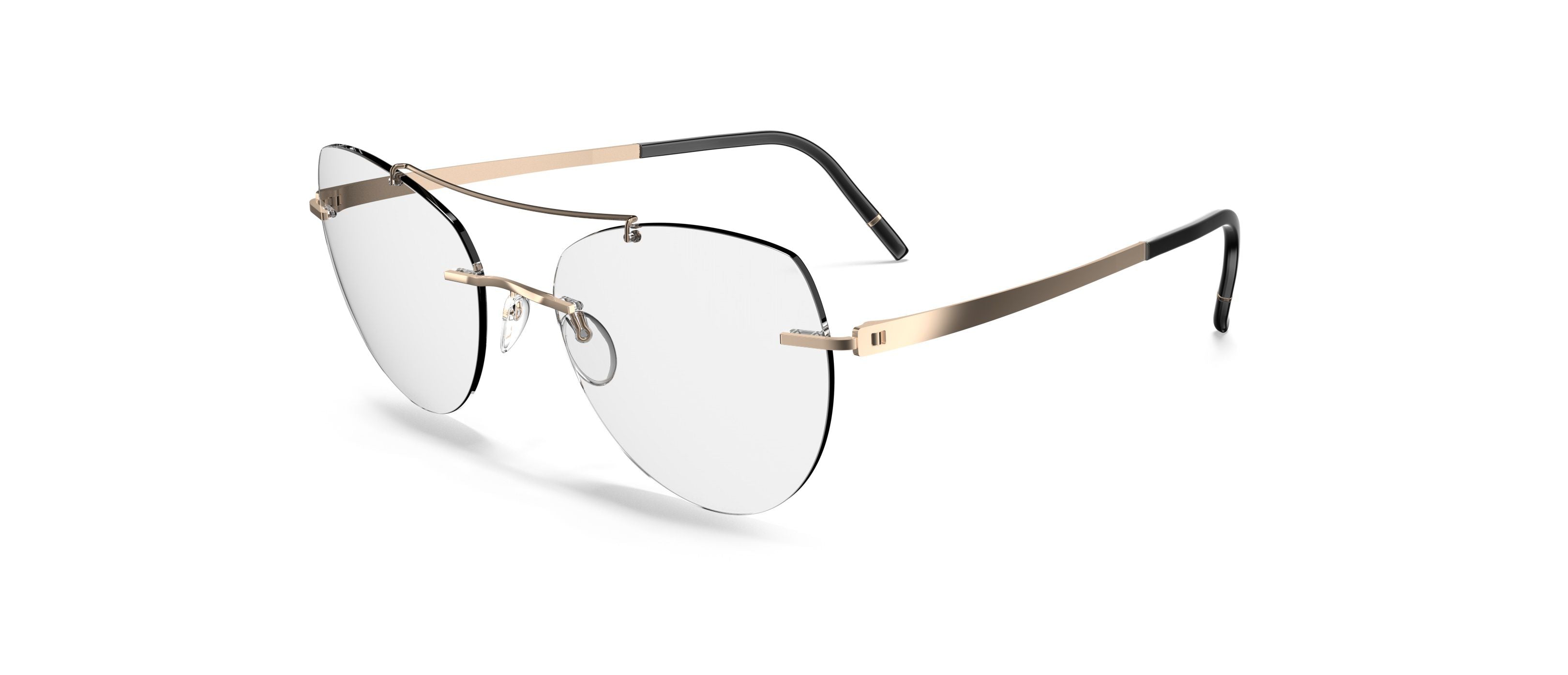 SILHOUETTE 5564  LO 7520 NA Rimless 54 135 Metal FRAME