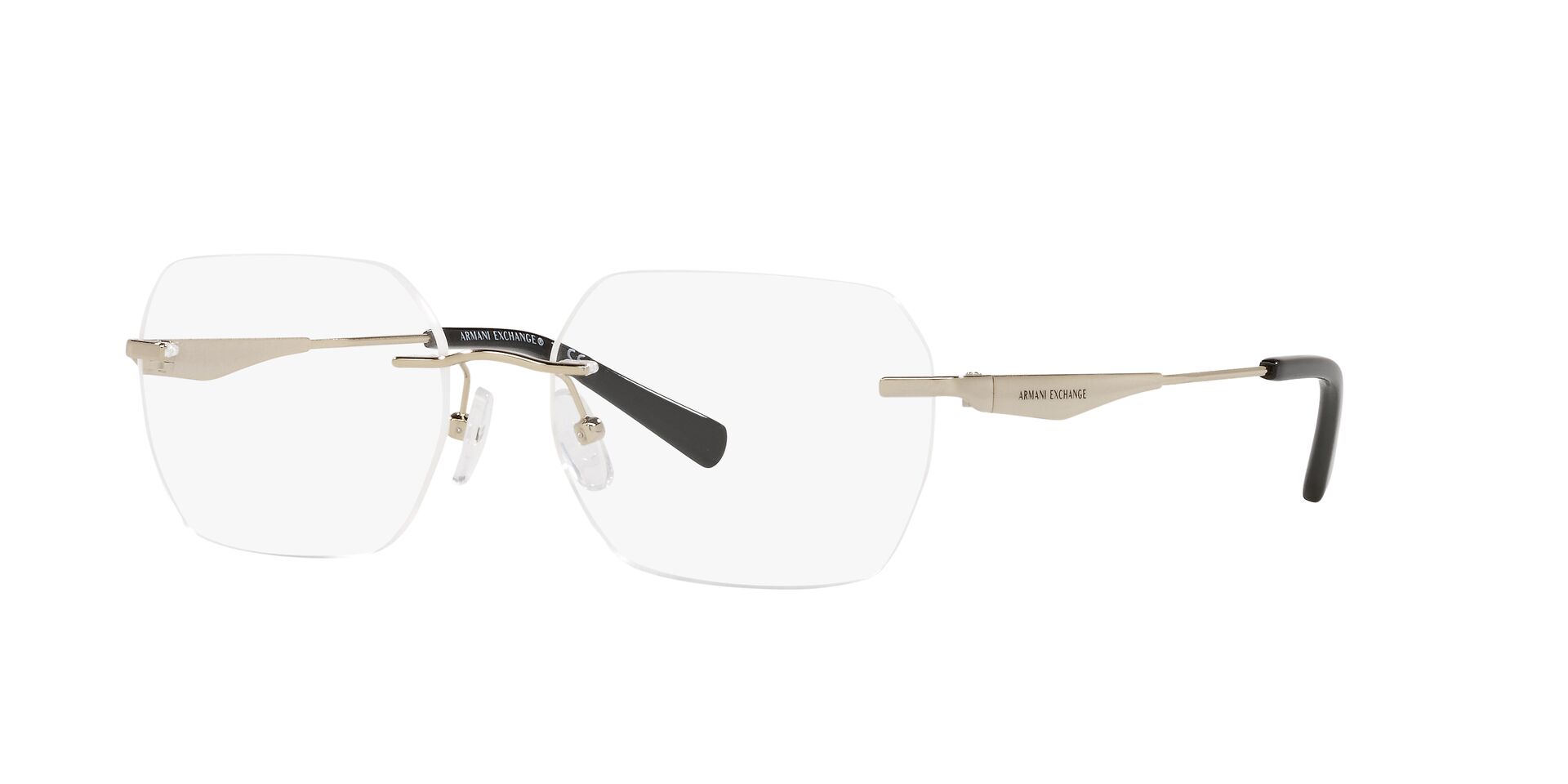 ARMANI EXCHANGE AX1047  6110  Rimless 55 140 Metal FRAME