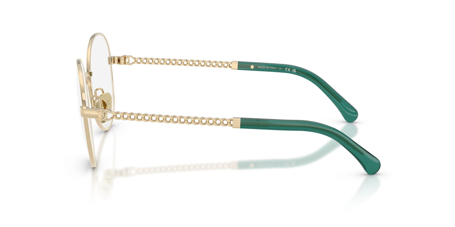 CHANEL CH4291 CLIPON C468SB 53 SUNGLASSES