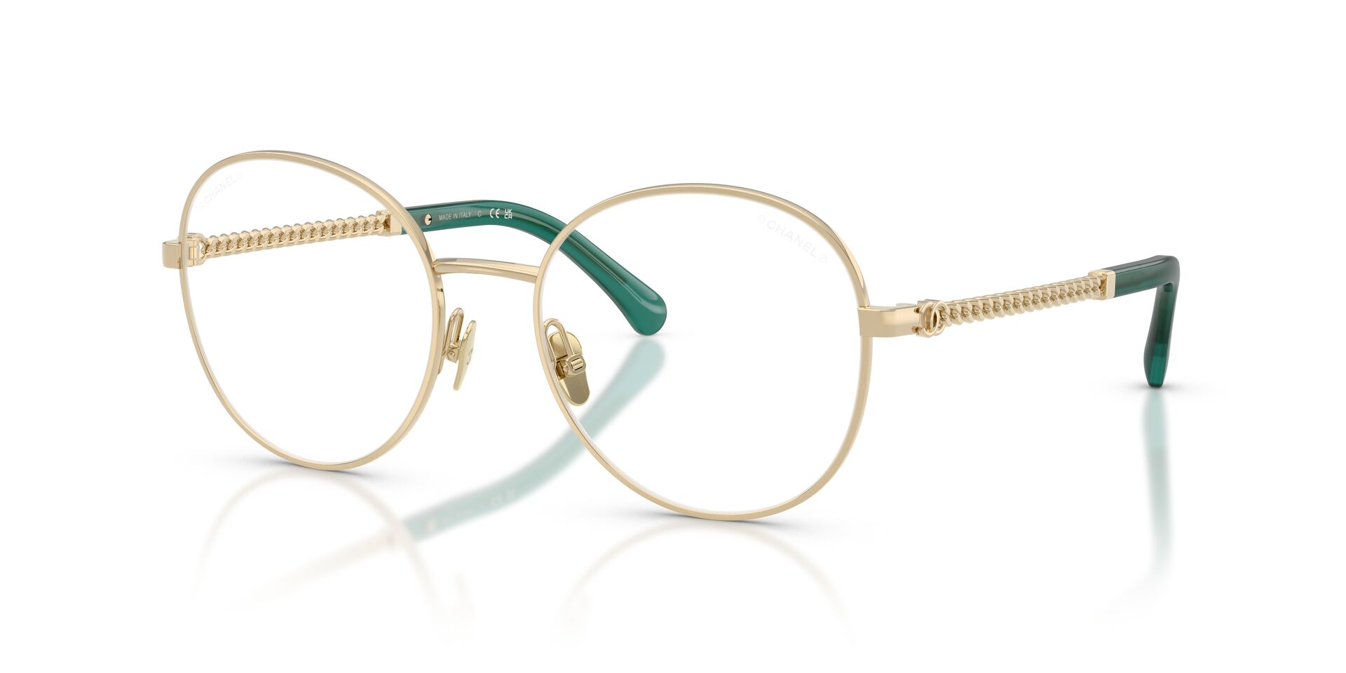 CHANEL CH4291 CLIPON C468SB 53 SUNGLASSES