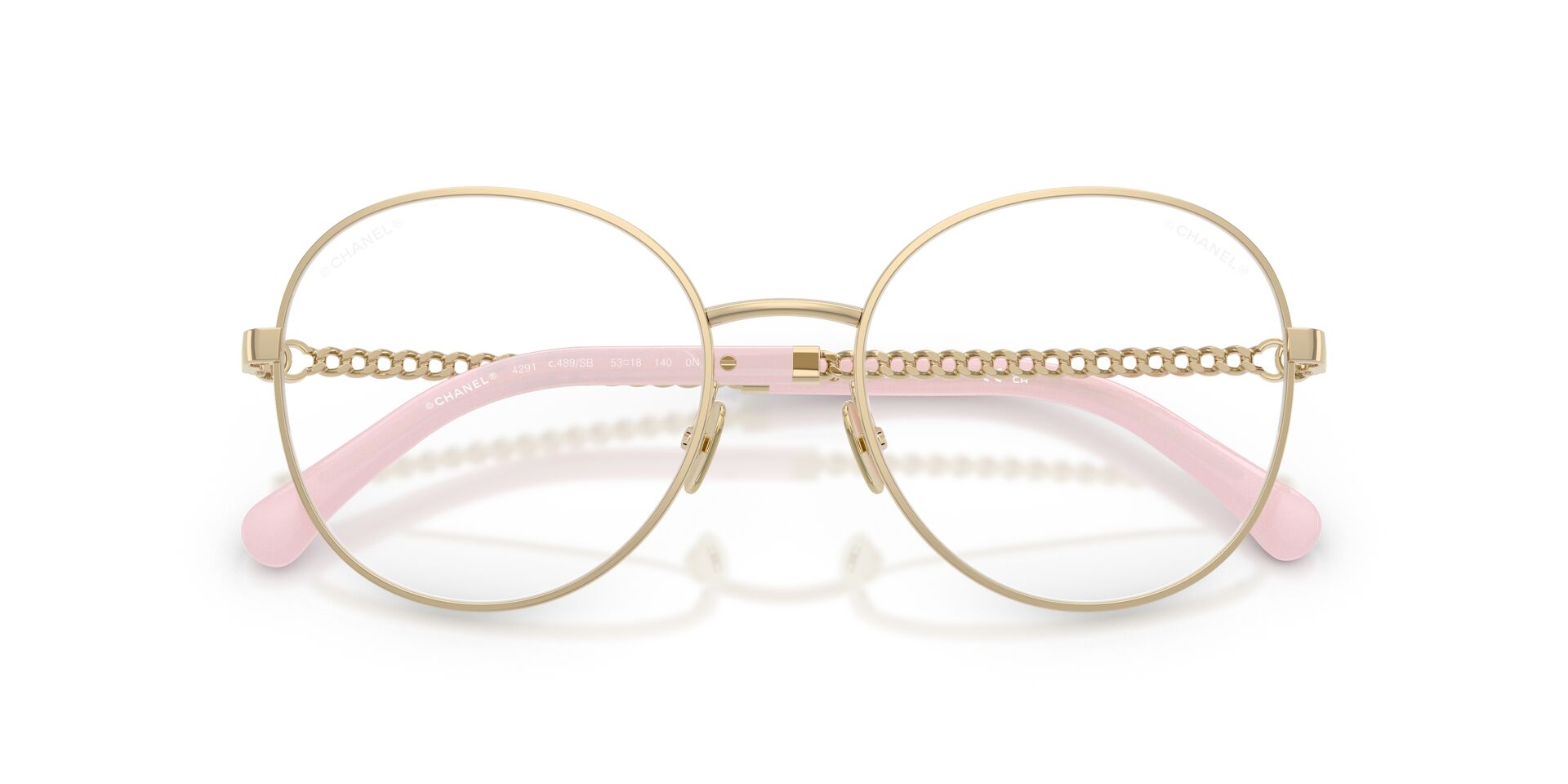 CHANEL CH4291 CLIPON C489SB 53 SUNGLASSES