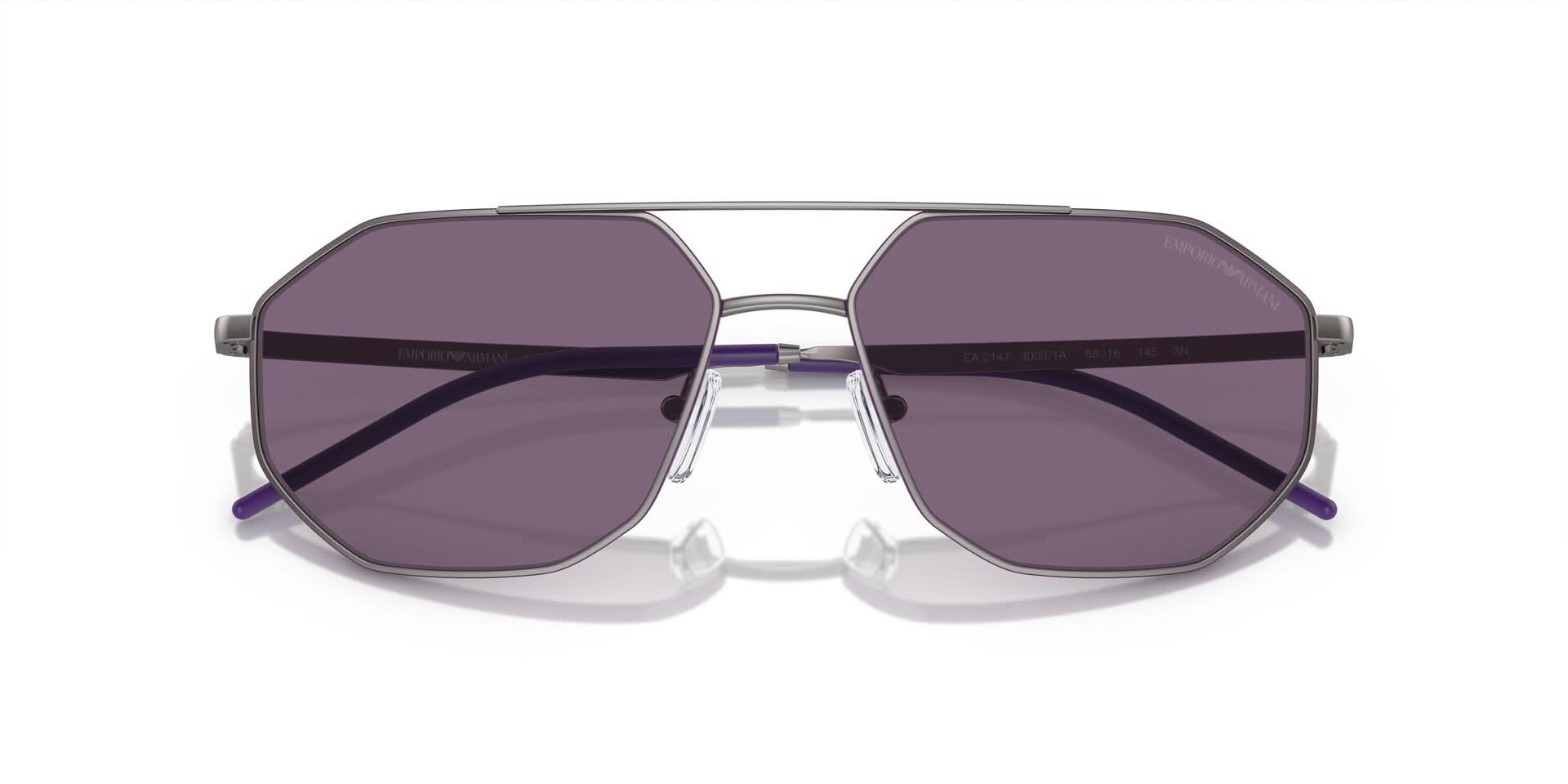 EMPORIO ARMANI EA2147 30031A 58 SUNGLASSES