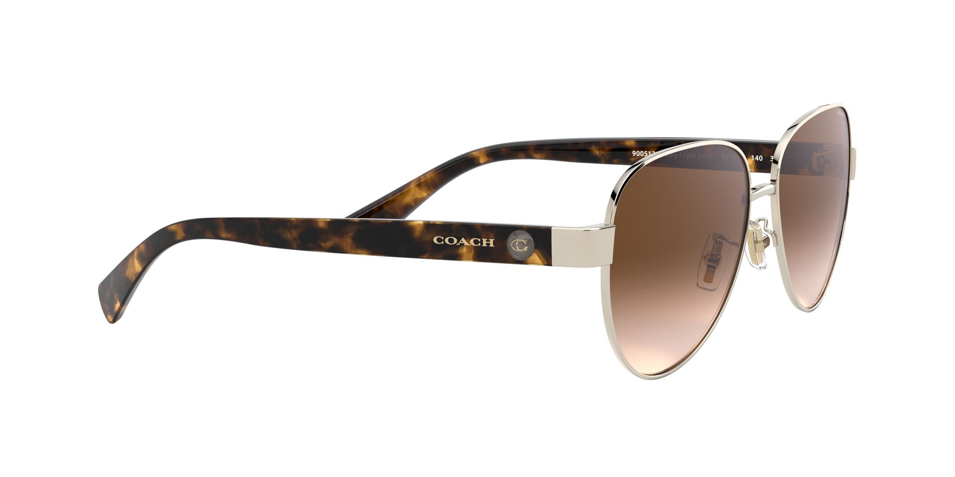 COACH HC7111 900513 57 SUNGLASSES