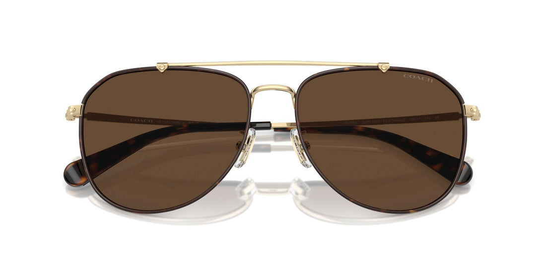 COACH HC7164 CR626 90053G 59 SUNGLASSES