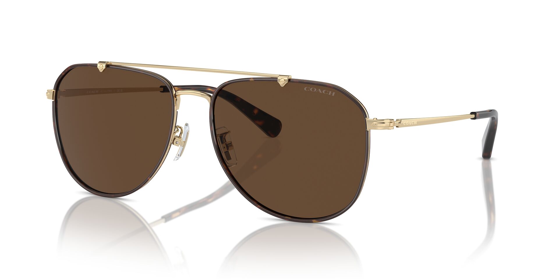 COACH HC7164 CR626 90053G 59 SUNGLASSES