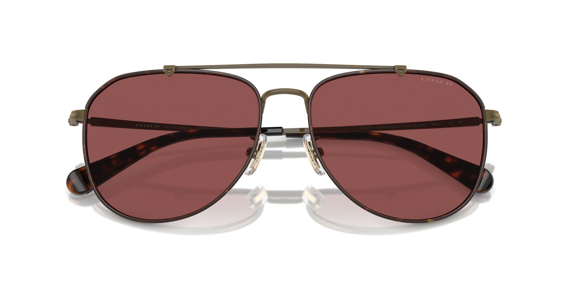 COACH HC7164 CR626 933375 59 SUNGLASSES