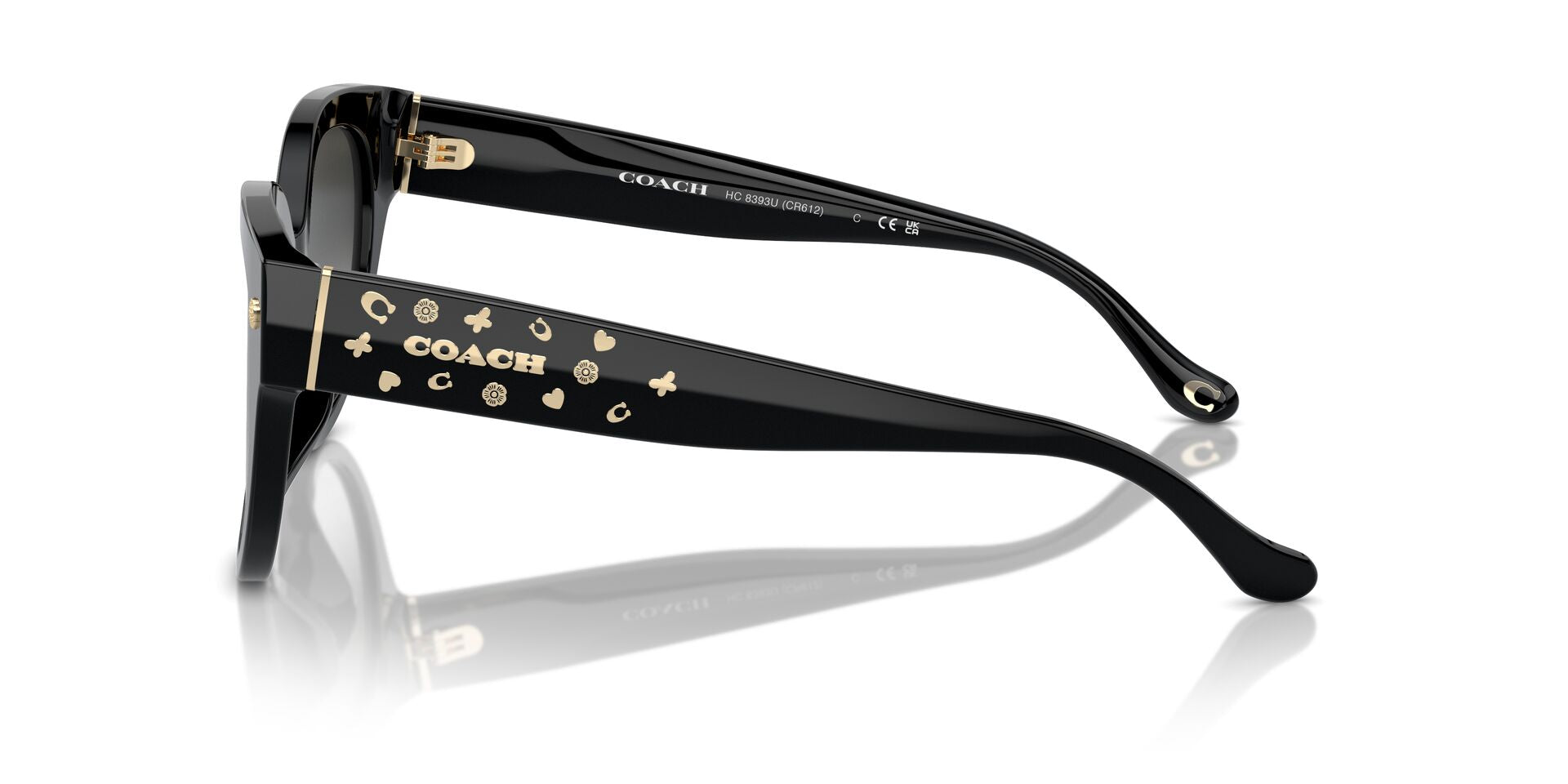 COACH HC8393U CR612 50023C 53 SUNGLASSES