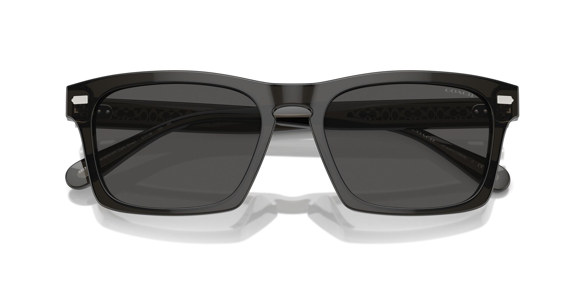 COACH HC8397U CR628 581787 57 SUNGLASSES