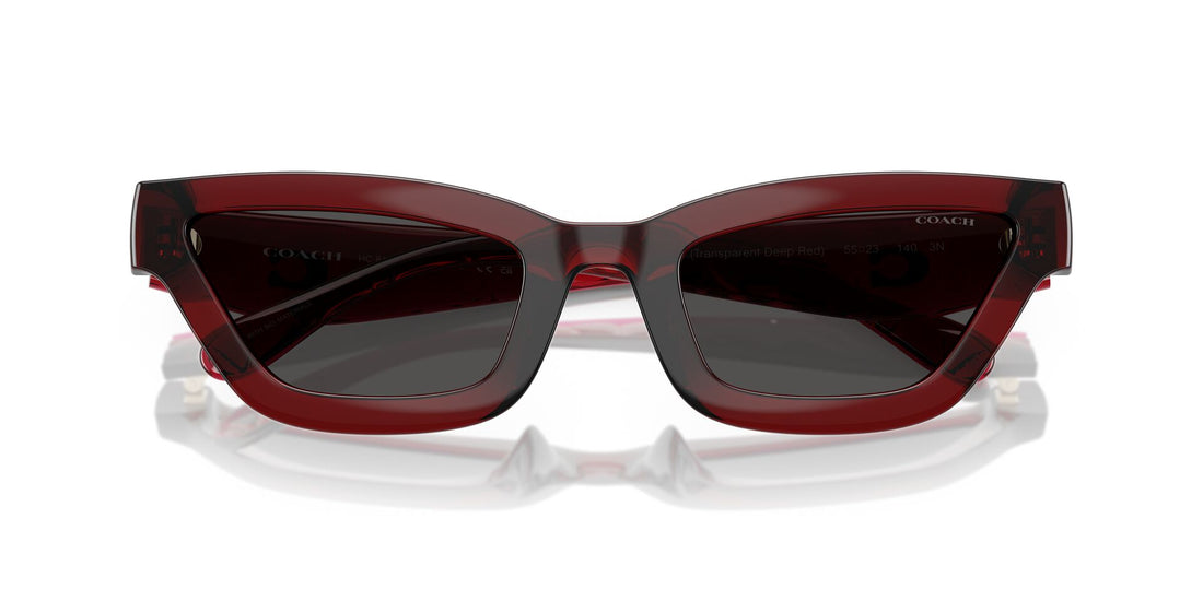 COACH HC8420U CAD28 587487 55 SUNGLASSES