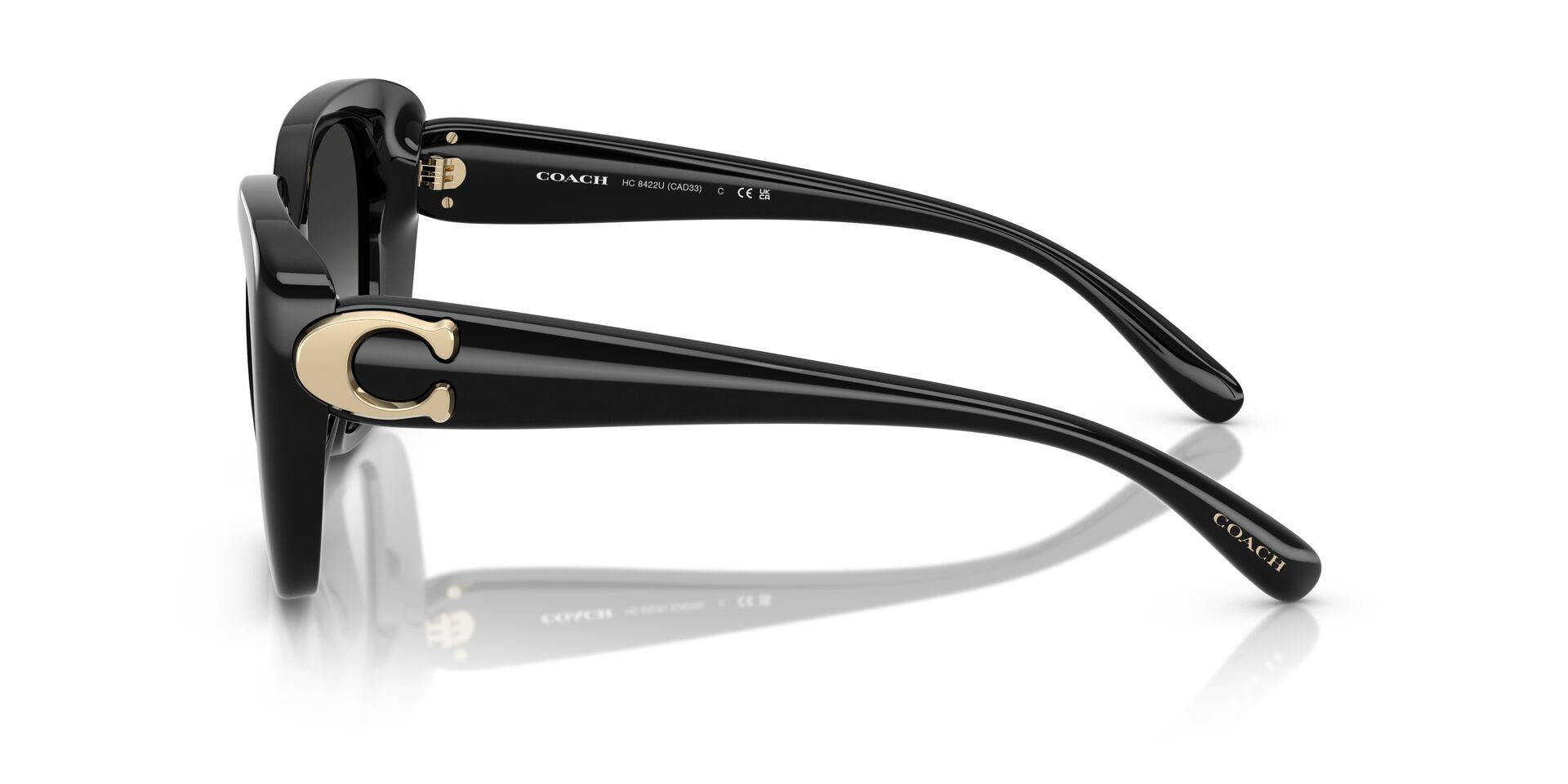 COACH HC8422U CAD33 50023C 55 SUNGLASSES