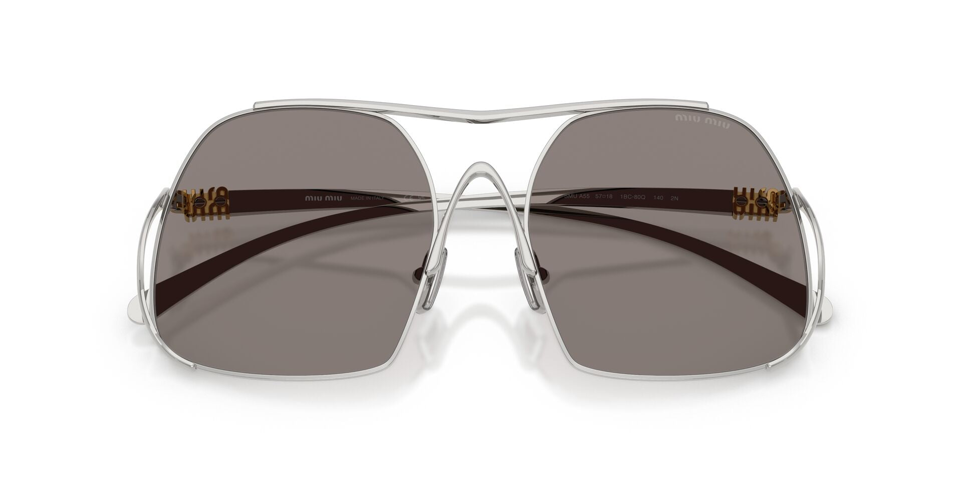 MIU MIU MUA55S 1BC80Q 57 SUNGLASSES