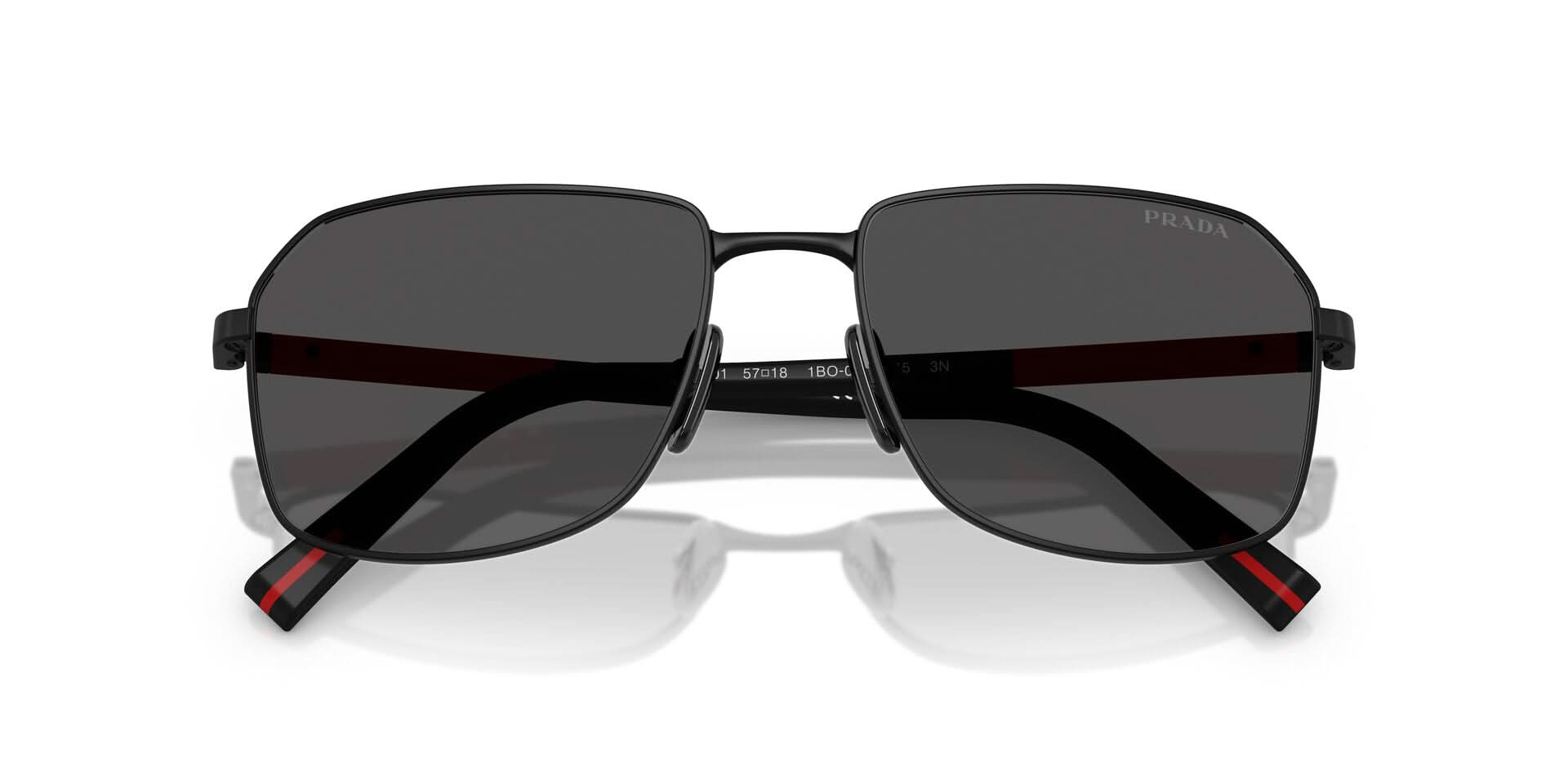 PRADA PSA51S 1BO06F 57 SUNGLASSES