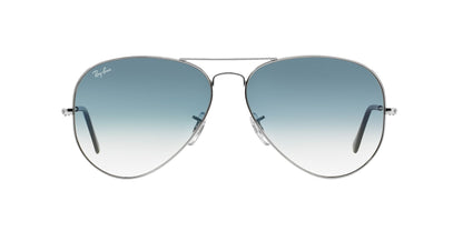 RAYBAN RB3025 AVIATOR 003 3F 55 SUNGLASSES