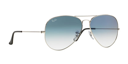 RAYBAN RB3025 AVIATOR 003 3F 55 SUNGLASSES