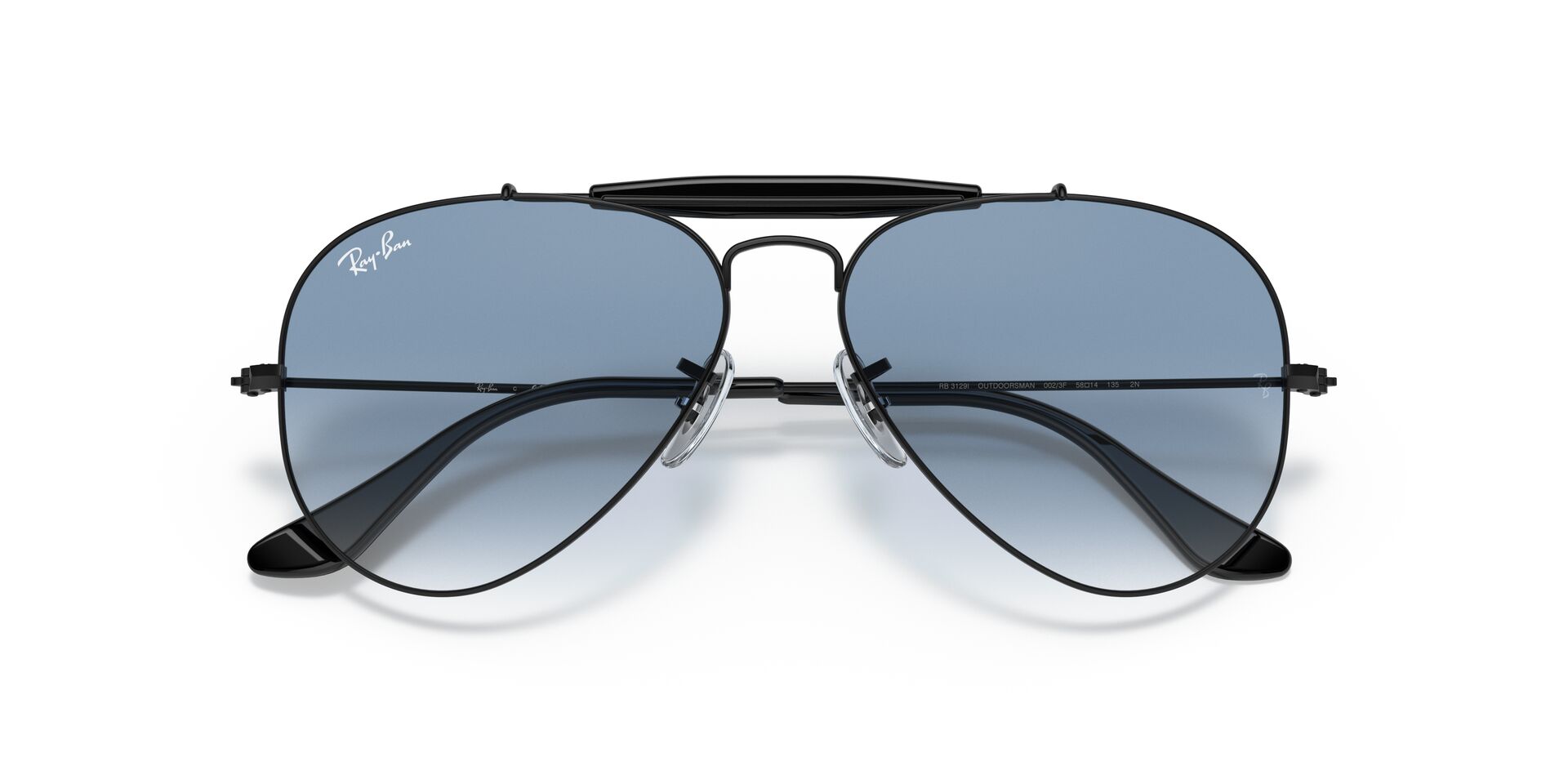 RAYBAN RB3129 OUTDOORSMAN 002 3F 58 SUNGLASSES