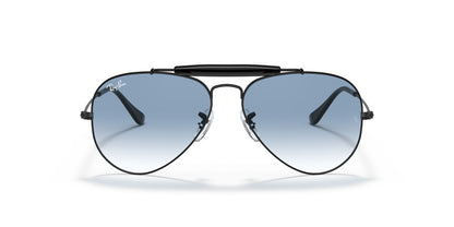 RAYBAN RB3129 OUTDOORSMAN 002 3F 58 SUNGLASSES
