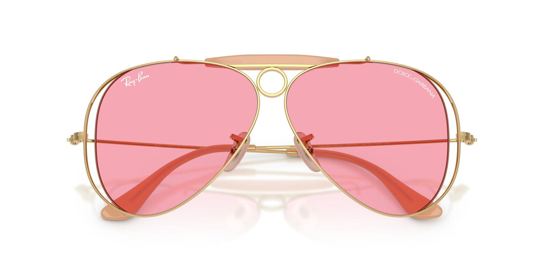 RAYBAN RB3138M THE SHOOTER BY DOLCE & GABBANA 00184 58 SUNGLASSES