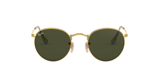 RAYBAN RB3447 ROUND METAL 001 50 SUNGLASSES
