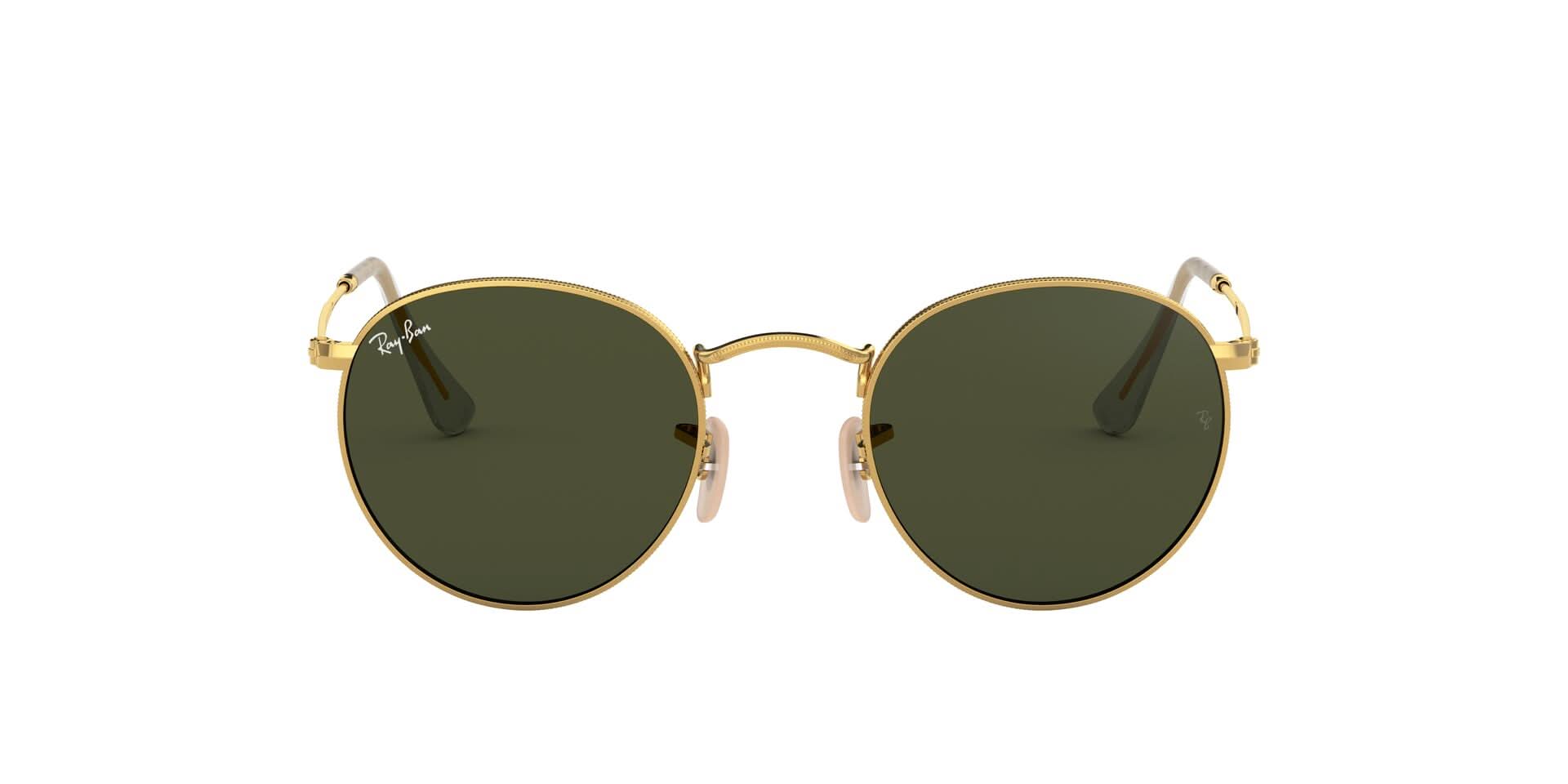 RAYBAN RB3447 ROUND METAL 001 50 SUNGLASSES