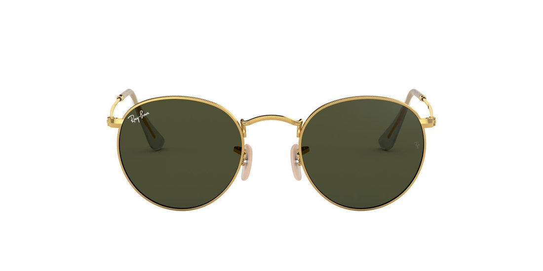 RAYBAN RB3447 ROUND METAL 001 50 SUNGLASSES