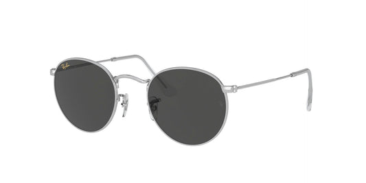 RAYBAN RB3447 ROUND METAL 9198B1 50 SUNGLASSES