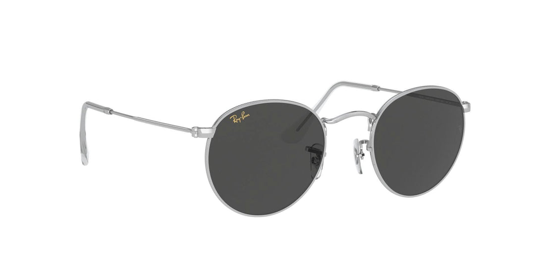 RAYBAN RB3447 ROUND METAL 9198B1 50 SUNGLASSES