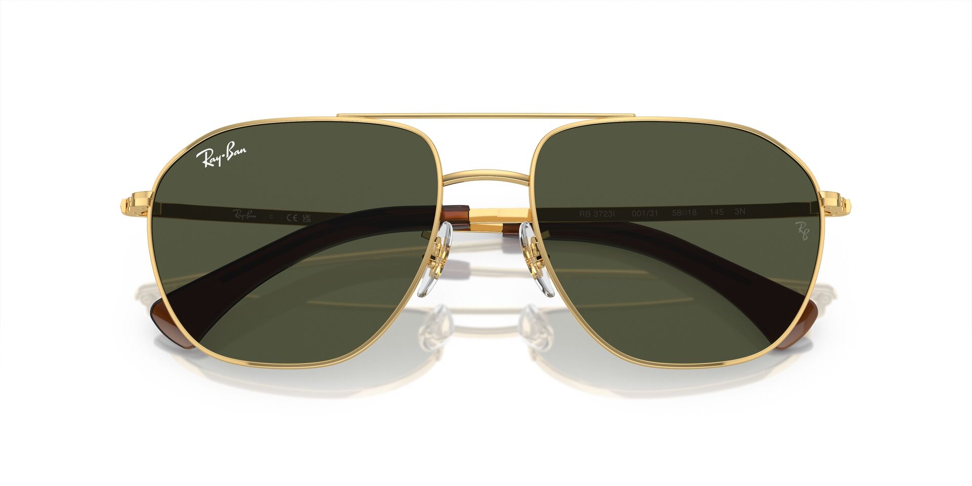 RAYBAN RB3723I 001/31 58 SUNGLASSES